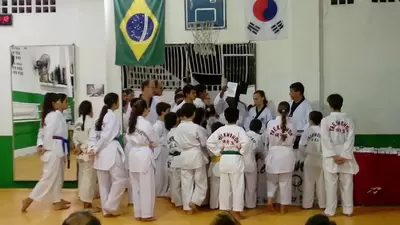 Aula de Taekwondo